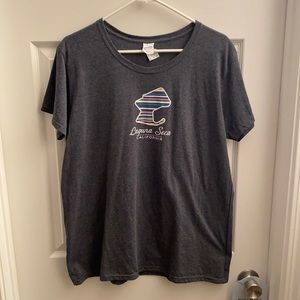 Laguna Seca ladies t-shirt never worn racetrack